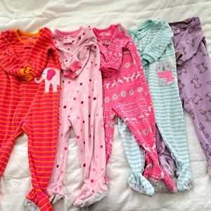 Carters 18 month fleece sleepers